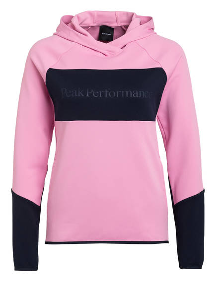 peak performance hoodie rosa