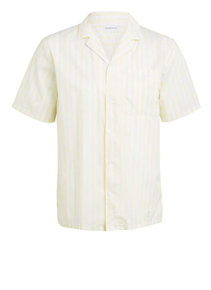 NOWADAYS Resorthemd Regular Fit, Farbe: GELB/ WEISS (Bild 1)