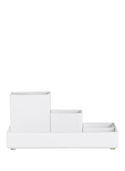 BIGSO BOX OF SWEDEN 4-piece desk organizer set LENA, Color: WHITE (Image 1)