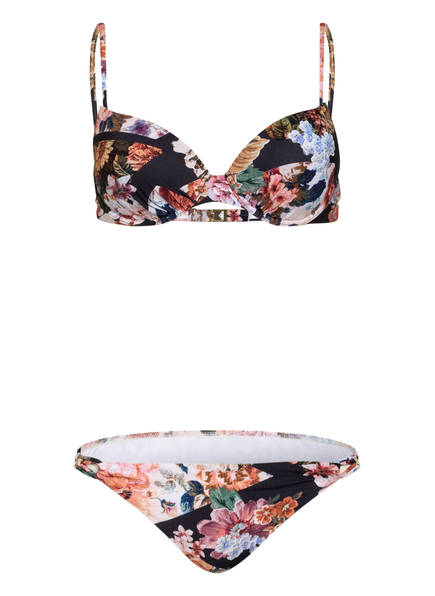 MARYAN MEHLHORN Bügel-Bikini OPULENCE , Farbe: SCHWARZ/ BEIGE/ ROSA (Bild 1)