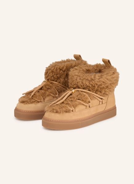 INUIKII Plateau-Boots TEDDY LOW mit Kunstfell