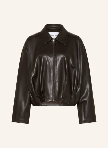 MRS & HUGS Blouson aspect cuir