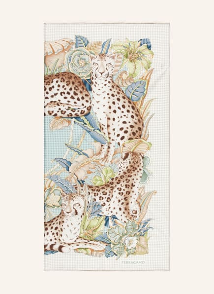 FERRAGAMO jedwabna chusta