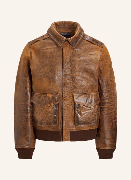 POLO RALPH LAUREN Lederjacke