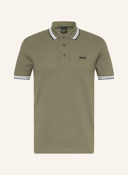 BOSS Polo piqué PADDY CURVED Coupe classique
