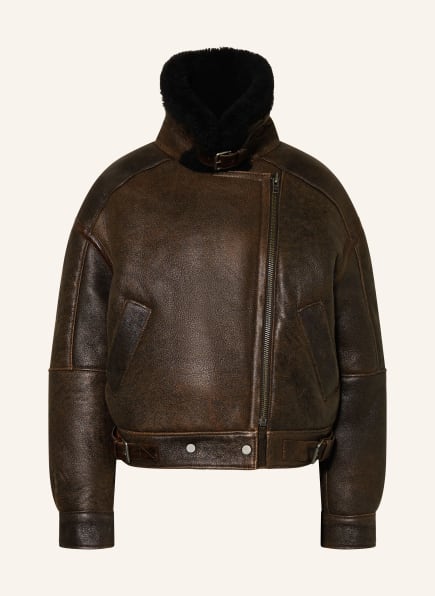 MRS & HUGS Lederjacke