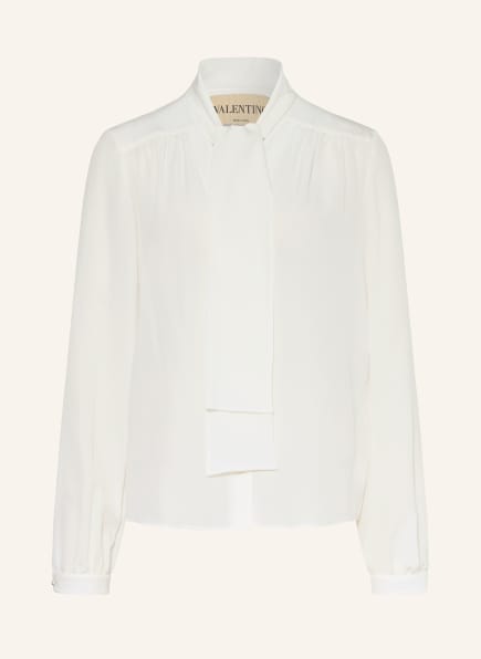 VALENTINO Silk bow blouse