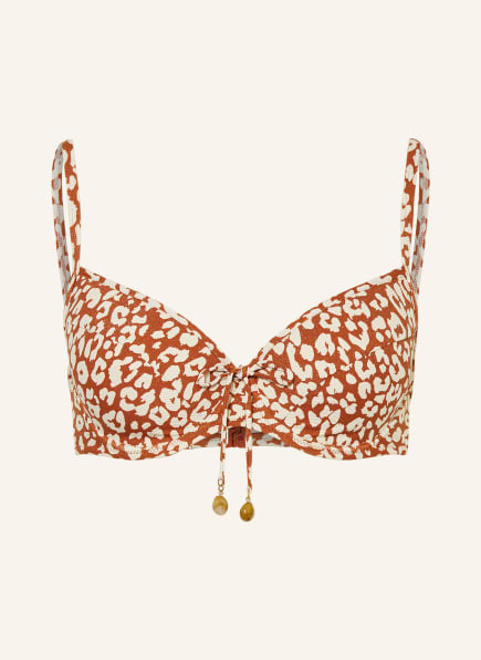 Lidea GILDED WILD underwire bikini top with glitter thread