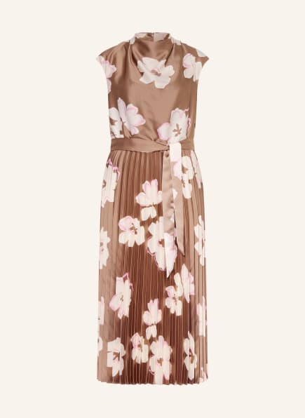 s.Oliver BLACK LABEL Plisseekleid aus Satin