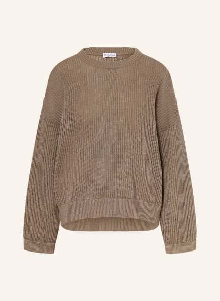 BRUNELLO CUCINELLI Pullover mit Glitzergarn