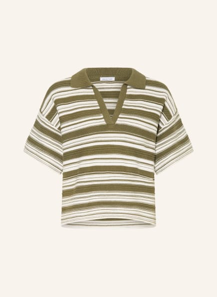 MRS & HUGS Strick-Poloshirt