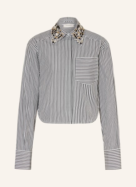 SPORTMAX Hemdbluse SPXQUAGGA mit Schmucksteinen