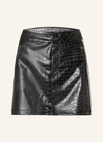 adidas Originals PLEATHER-kjol i läderlook