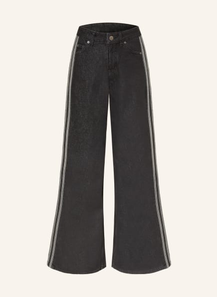 adidas Originals Wide Leg Jeans FIREBIRD mit Galonstreifen