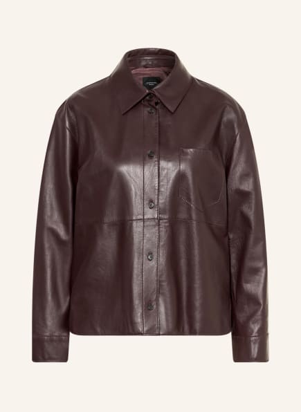 WEEKEND Max Mara Leren jas SCATOLA