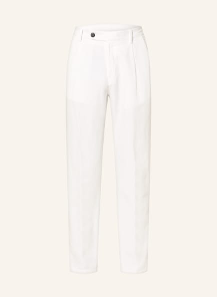 eleventy Chino Extra Slim Fit z lnem