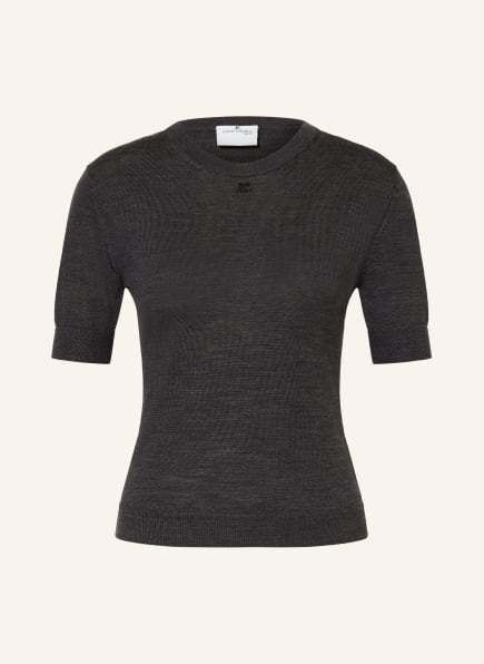 Courrèges Merino wool knit shirt