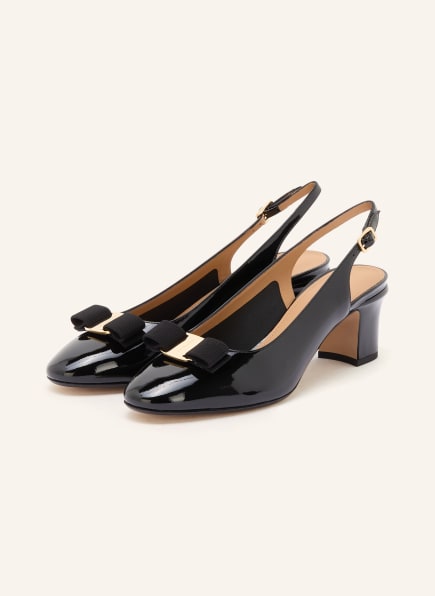 FERRAGAMO Sling pumps NEW VARA