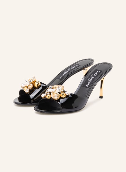 DOLCE & GABBANA Mules with gemstones