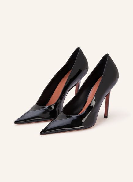 AMINA MUADDI CHRISTINE patent leather pumps