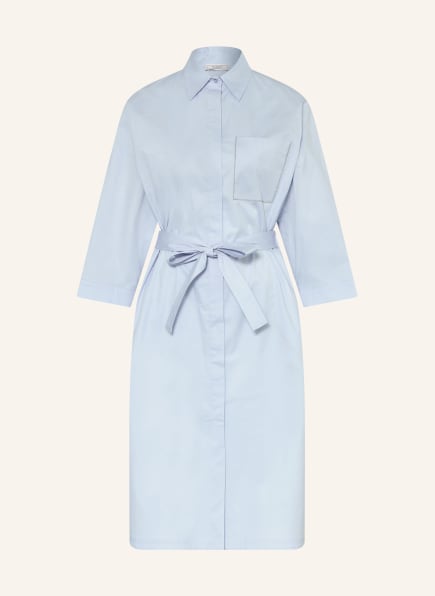 PESERICO Hemdblusenkleid mit Schmucksteinen und 3/4-Arm