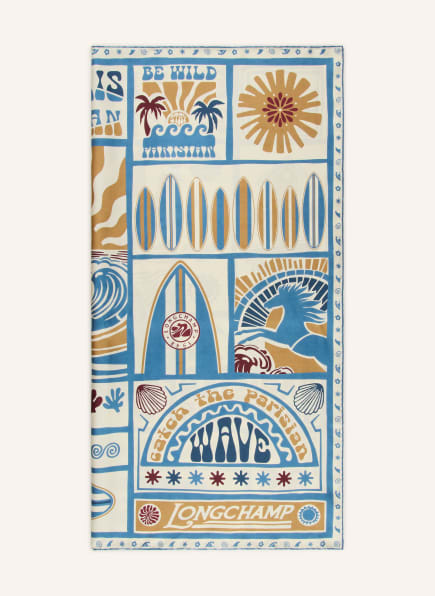 LONGCHAMP Seidentuch SURF MIX
