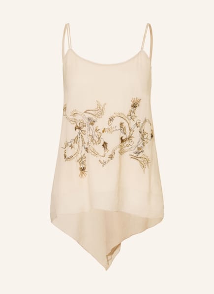 LUISA CERANO Blůza s ozdobnými perličkami