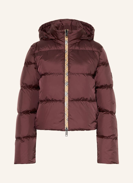 BURBERRY Daunenjacke mit abnehmbarer Kapuze