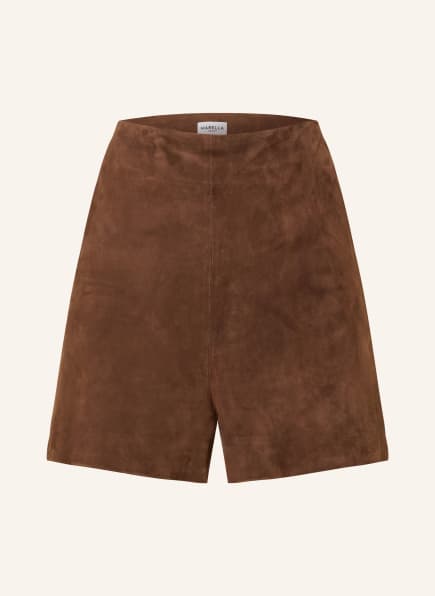 MARELLA Short en cuir MLSSPIGA