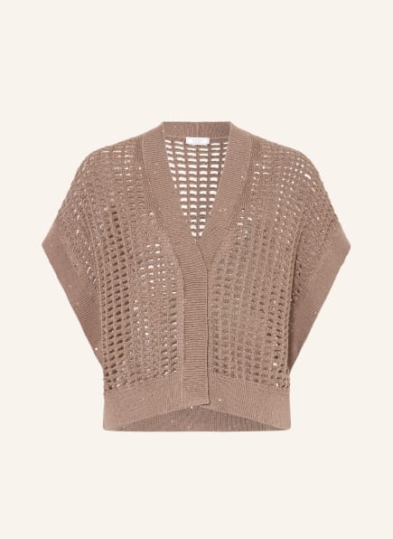 PESERICO Strickjacke mit Pailletten