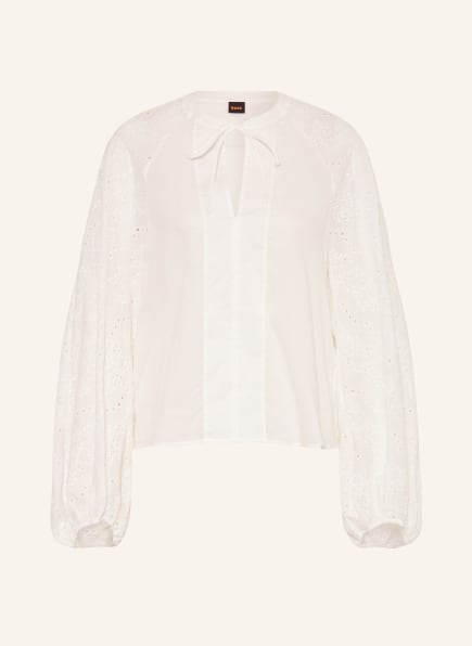 BOSS Blusenshirt BELVAST mit Lochspitze