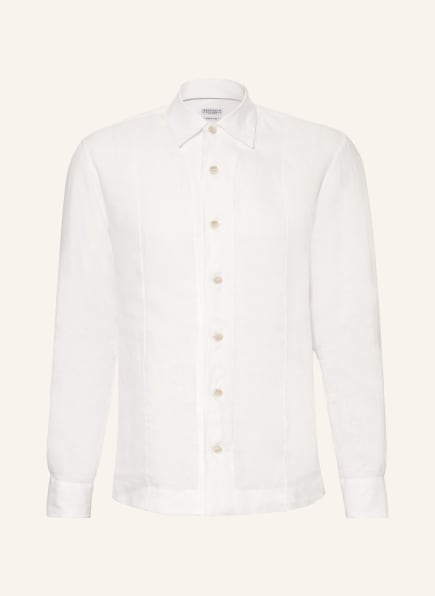 BRUNELLO CUCINELLI Linne skjorta Comfort Fit