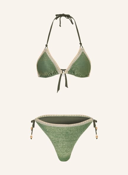BANANA MOON Triangel-Bikini BLUCOSTORA SHIN mit Glitzergarn