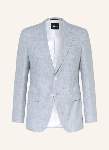 BOSS HUTSON Regular Fit Jacket with Linen