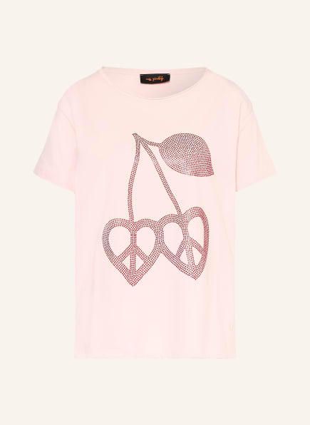 miss goodlife T-Shirt mit Schmucksteinen