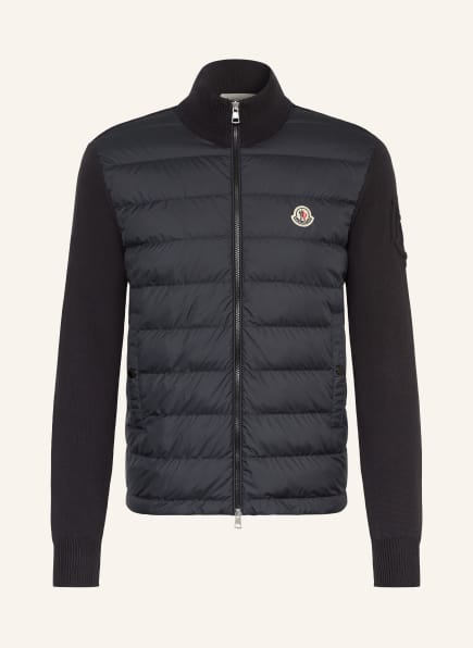 MONCLER Daunenjacke im Materialmix