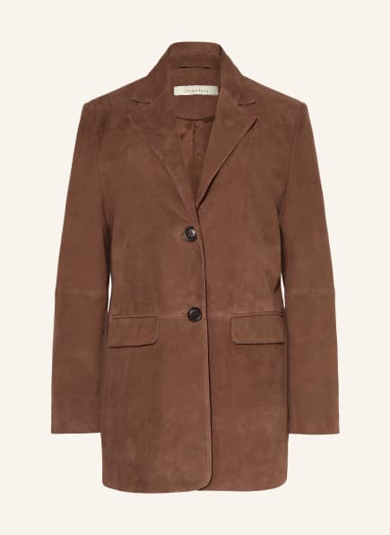 lilienfels Longblazer aus Leder