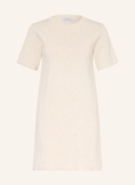 BRUNELLO CUCINELLI Strickkleid mit Pailletten