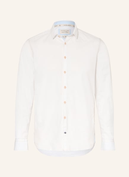 COLOURS & SONS Hemd Slim Fit mit Leinen