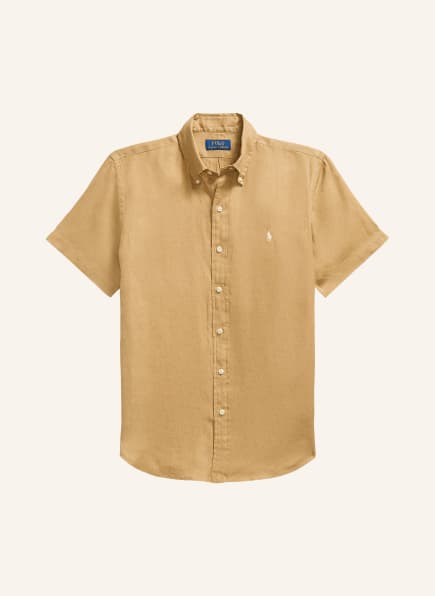 POLO RALPH LAUREN Kurzarm-Hemd Custom Fit aus Leinen