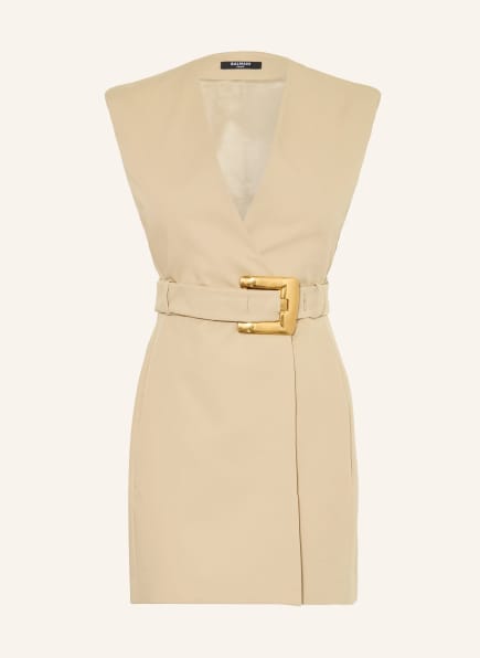 BALMAIN etuiové šaty