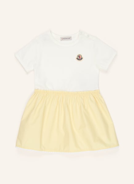 MONCLER enfant Kleid im Materialmix