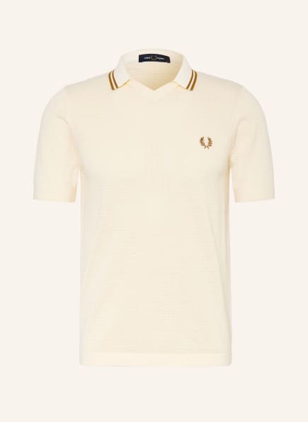 FRED PERRY knitted polo shirt