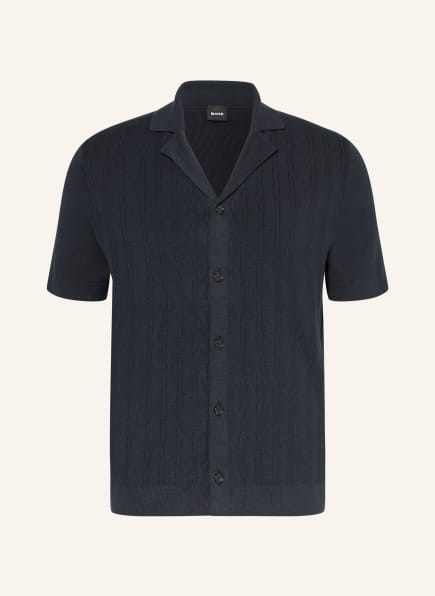 BOSS Strickhemd NERI Slim Fit