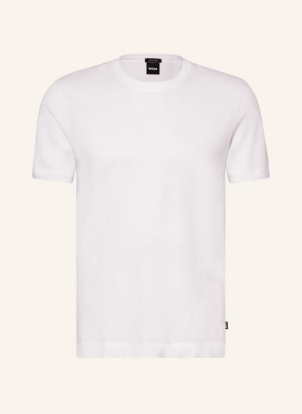 BOSS T-Shirt THOMPSON mit Leinen