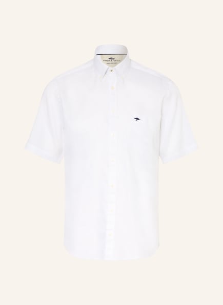 FYNCH-HATTON Comfort Fit linen shirt