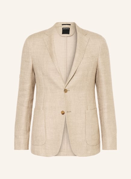 ZEGNA Extra slim fit jacket with linen