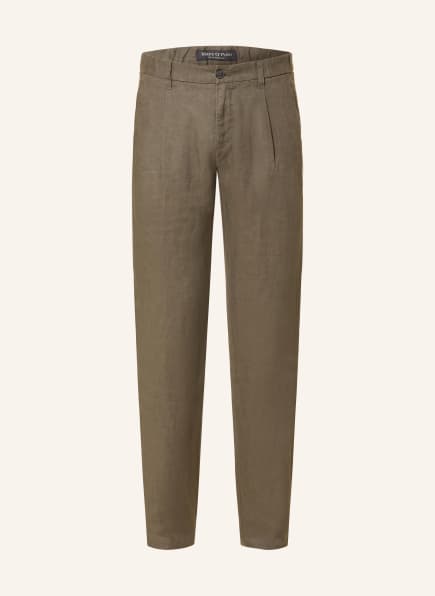 Marc O'Polo Pantalon chino en lin OSBY, coupe fuselée