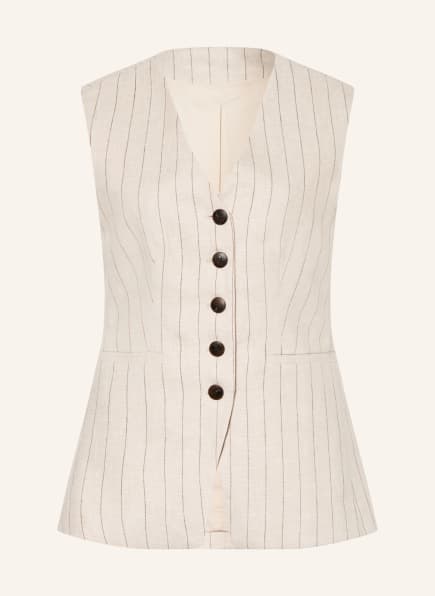 SELECTED Blazer vest with linen