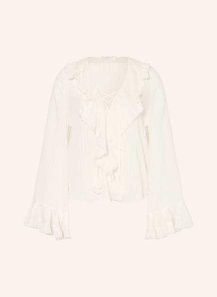 DOROTHEE SCHUMACHER Blusenshirt SOFT STRIPES mit Volants und Rüschen